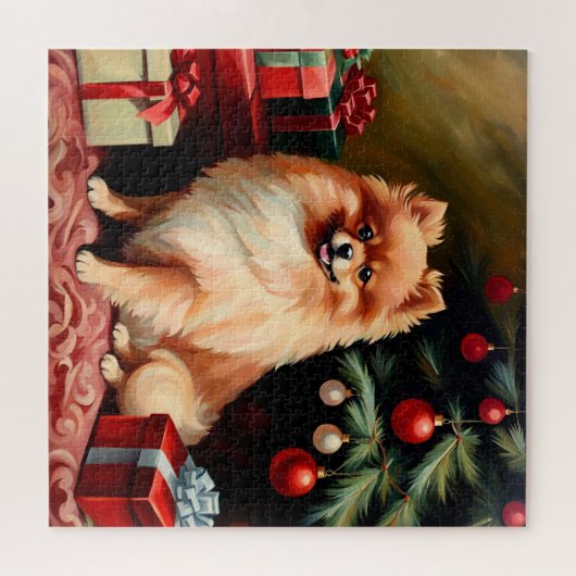 Kerstmis in Pommeren Legpuzzel (Horizontaal)