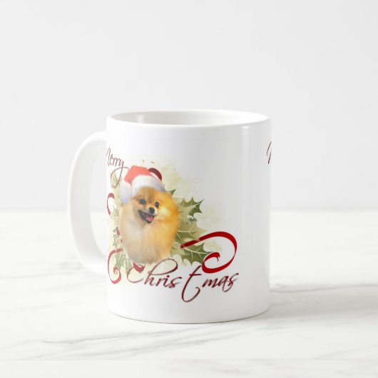 Kerstmis in Pommeren Mok (Voorkant links)