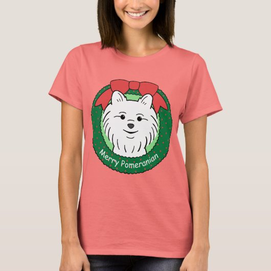 Kerstmis in Pommeren T-shirt (Voorkant)