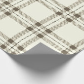 Kerstmis in Pset Cute Farmhouse Cadeaupapier (Hoek)