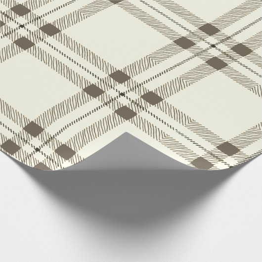 Kerstmis in Pset Cute Farmhouse Cadeaupapier (Hoek)