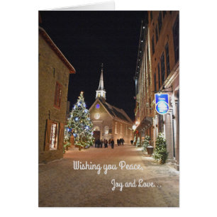 Kerstmis in Quebec City