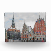 Kerstmis in Riga Letland Fotoblokken (Voorkant)