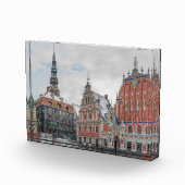 Kerstmis in Riga Letland Fotoblokken (Rechts)