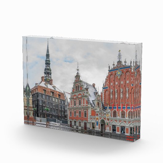 Kerstmis in Riga Letland Fotoblokken (Rechts)