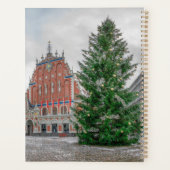 Kerstmis in Riga Letland Planner (Achterkant)