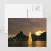 Kerstmis in Rio de Janeiro Brazilië Feestdagenkaart (Voorkant / Achterkant)