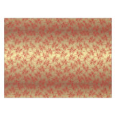 Kerstmis in rood en goud tafelkleed (Voorkant (Horizontaal))