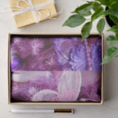 Kerstmis in roze en Paars Tissuepapier (Geschenk)