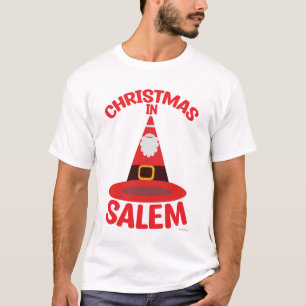 Kerstmis in Salem New England Holiday Travel T-shirt