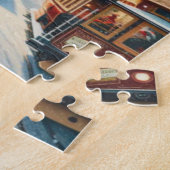 Kerstmis in San Francisco – Golden Gate Legpuzzel (Zijkant)