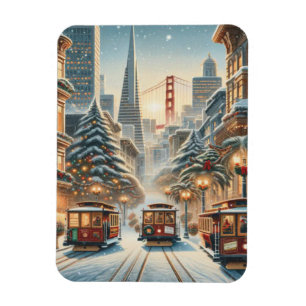 Kerstmis in San Francisco – Golden Gate Magneet