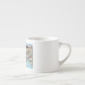 Kerstmis in Santa Barbara Espresso Kop (Rechts)