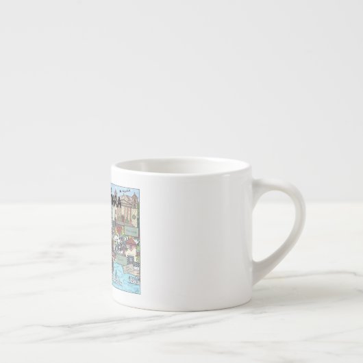 Kerstmis in Santa Barbara Espresso Kop (Rechts)