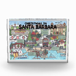 Kerstmis in Santa Barbara Fotoblokken