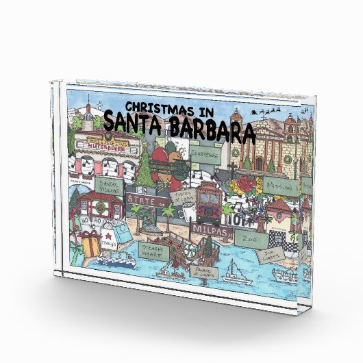 Kerstmis in Santa Barbara Fotoblokken (Rechts)