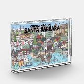 Kerstmis in Santa Barbara Fotoblokken (Links)