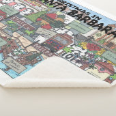 Kerstmis in Santa Barbara Sherpa Deken (3/4)