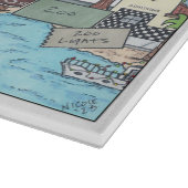 Kerstmis in Santa Barbara Snijplank (Hoek)