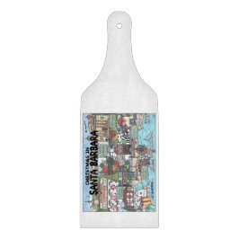 Kerstmis in Santa Barbara Snijplank