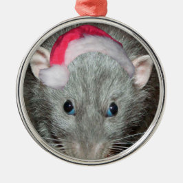 Kerstmis in Santa Dumbo Metalen Ornament