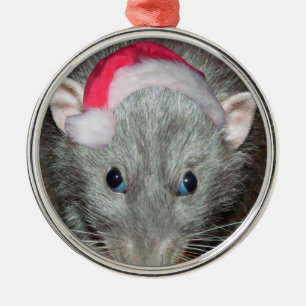 Kerstmis in Santa Dumbo Metalen Ornament