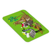 Kerstmis in Santa koala Magneet (Rechterzijde)