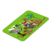 Kerstmis in Santa koala Magneet (Linkerzijde)