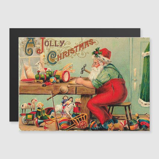 Kerstmis in Santa's Workshop (Voorkant / Achterkant)