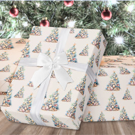 Kerstmis in Shell Beach Cadeaupapier