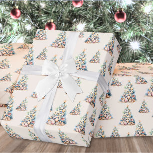 Kerstmis in Shell Beach Cadeaupapier