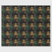 Kerstmis in Silver Dollar City 2 Cadeaupapier (Vlak)