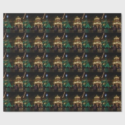 Kerstmis in Silver Dollar City 2 Cadeaupapier (Vlak)