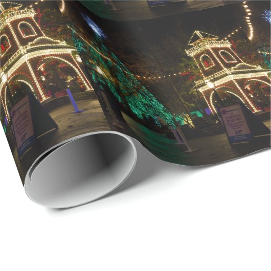 Kerstmis in Silver Dollar City 2 Cadeaupapier (Rol Hoek)