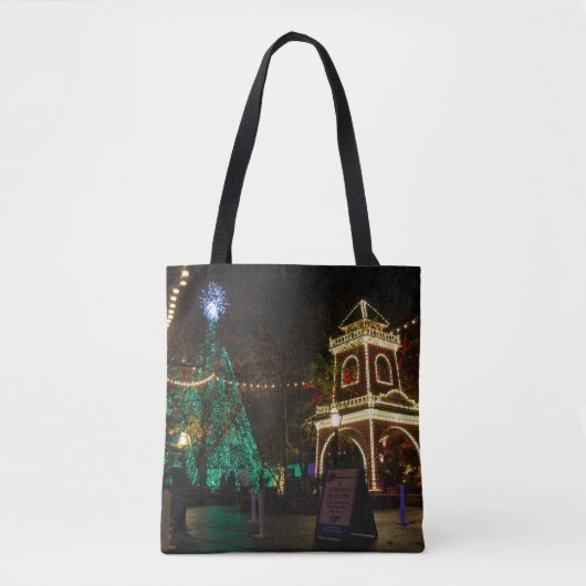 Kerstmis in Silver Dollar City 2 Tote Bag (Voorkant)
