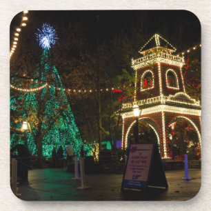Kerstmis in Silver Dollar City Bier Onderzetter