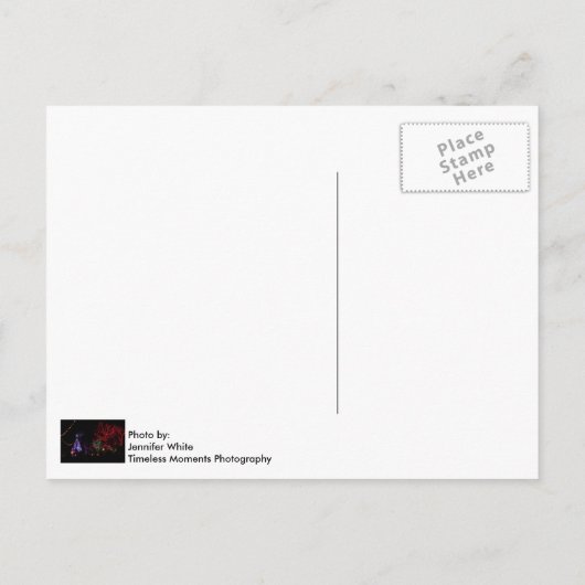 Kerstmis in Silver Dollar City Feestdagenkaart (Achterkant)