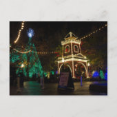 Kerstmis in Silver Dollar City Feestdagenkaart (Voorkant)