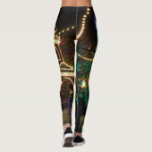 Kerstmis in Silver Dollar City Leggings (Achterkant)