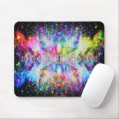 Kerstmis in Space Mousepad Muismat (Met muis)