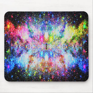 Kerstmis in Space Mousepad Muismat