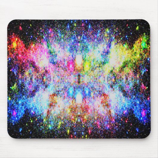 Kerstmis in Space Mousepad Muismat (Voorkant)