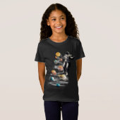 Kerstmis in Space Solar System Astronaut Invitati T-shirt (Voorkant volledig)