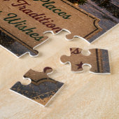 Kerstmis in St. Louis op de Mother Road Legpuzzel (Zijkant)