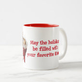 Kerstmis in Stockholm Tweekleurige Koffiemok (Voorkant rechts)