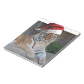 Kerstmis in Tiger Notitieblok (Linkerzijde)