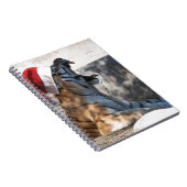 Kerstmis in Tiger Notitieboek (Rechterzijde)