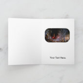 Kerstmis in Tokio, Japan Feestdagen Kaart (Binnen)