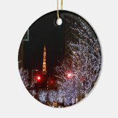 Kerstmis in Tokio, Japan Keramisch Ornament (Links)