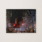 Kerstmis in Tokio, Japan Legpuzzel (Horizontaal)